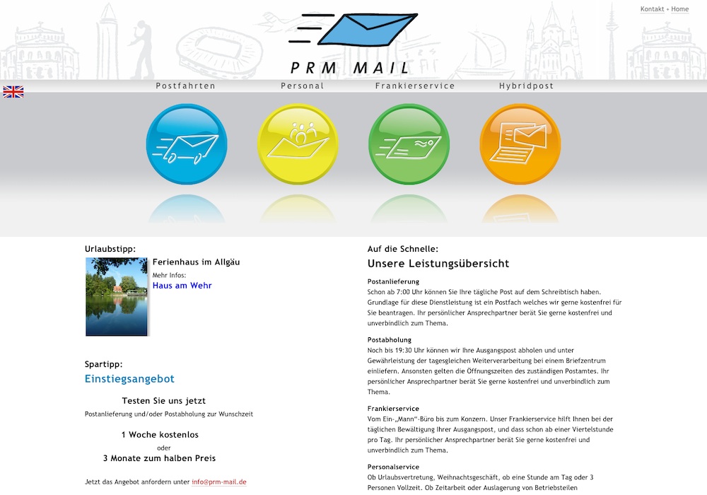 prm-mail – Kunde von Zimmermann Webdesign